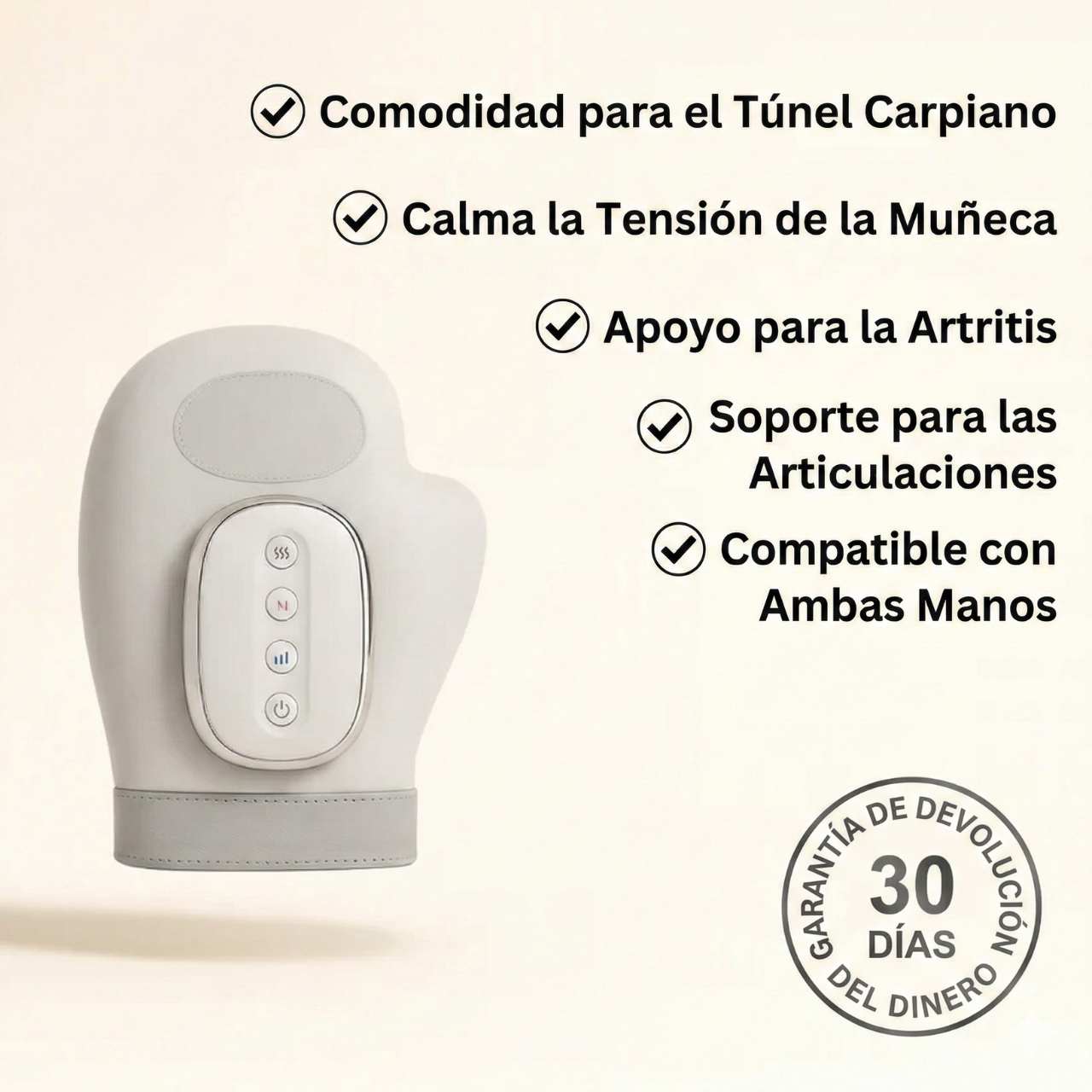 Masajeador de manos DolcePress™ 3 en 1