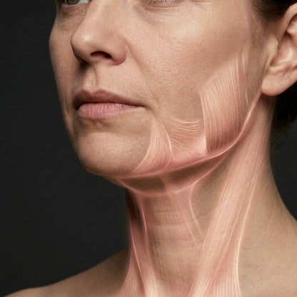 Musculatura facial que estimula la Dolce Lift V