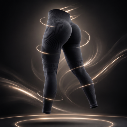 Leggings 3D Dolce Catene - Negro